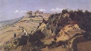 Jean Baptiste Camille  Corot Volterra (mk11) oil painting on canvas